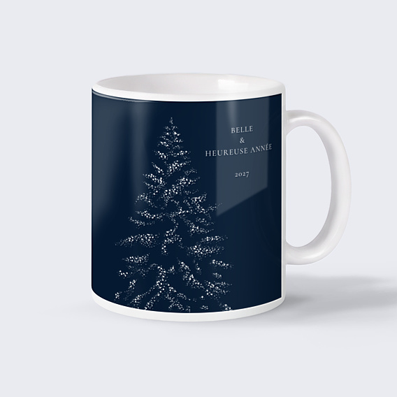 Mug entreprise Sous la neige