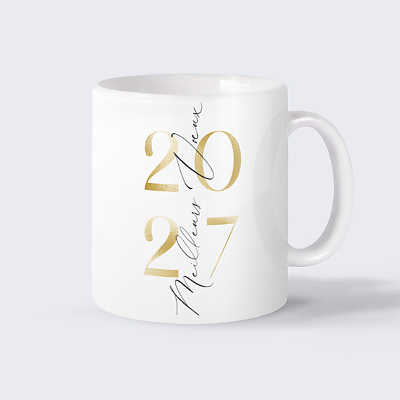 Mug entreprise Élégante calligraphie