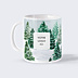 Mug entreprise Forêt enneigée