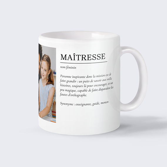 Mug famille Définition maîtresse