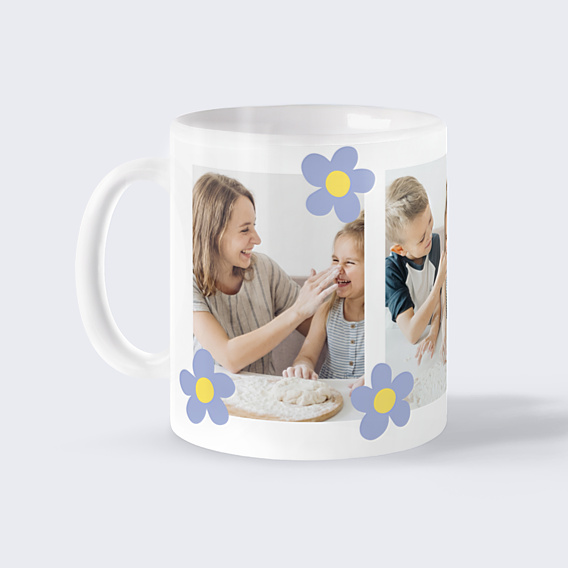 Mug famille Flowers party