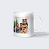 Mug famille Cœur pastel