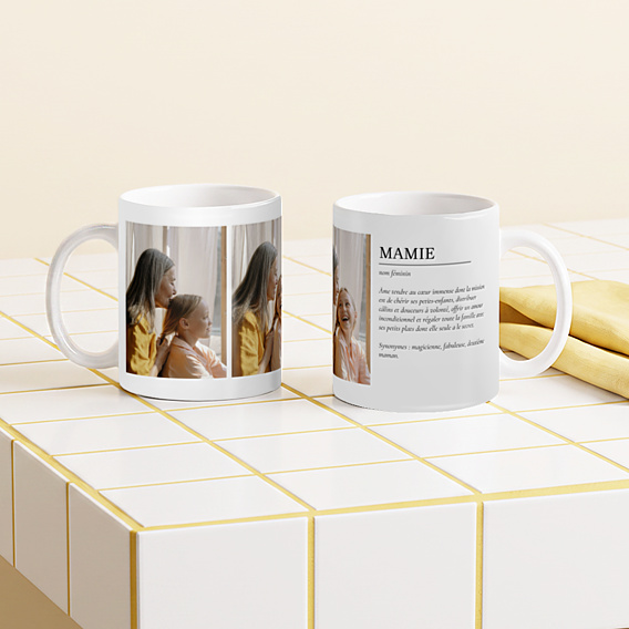 Mug famille Définition mamie