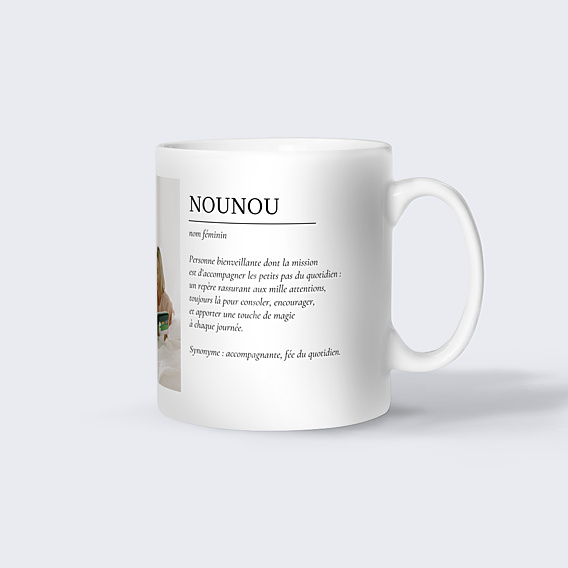 Mug famille Définition nounou
