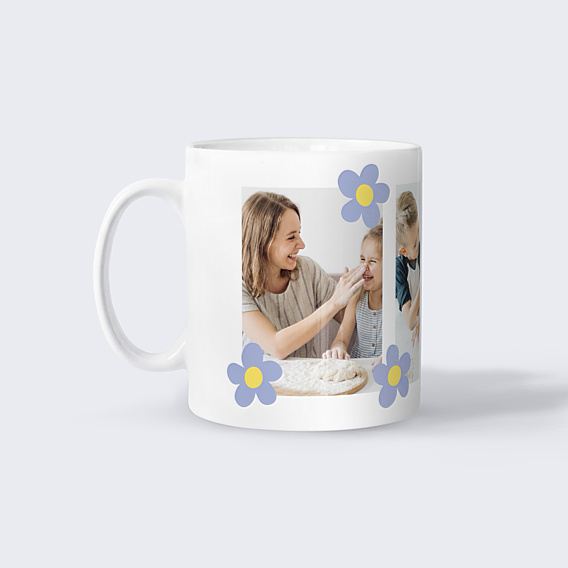 Mug famille Flowers party