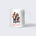 Mug famille Portrait en film d’animation