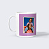 Mug famille Typo colorée Tata