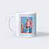 Mug famille Typo colorée Papy