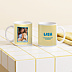 Mug famille Typo colorée Sœur