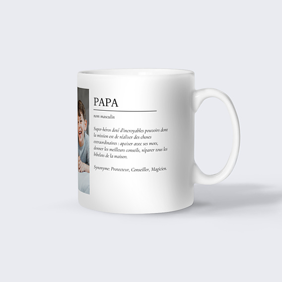 Mug famille Définition papa