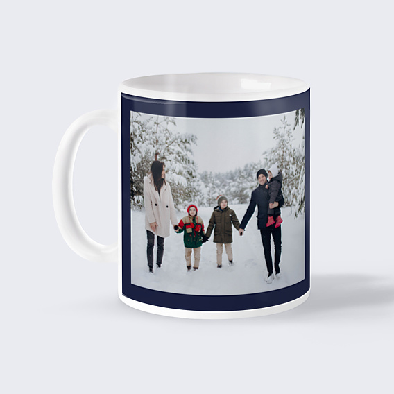 Mug famille Sous la neige