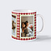 Mug famille Vichy ondulé