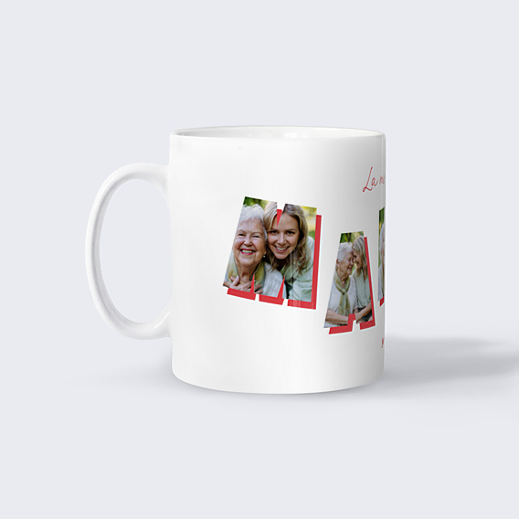 Mug famille Lettres mamie