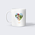 Mug famille Merci nounou colorée