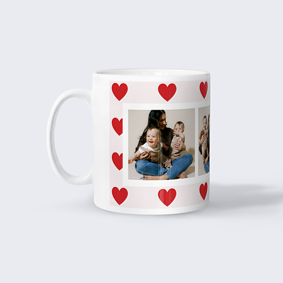 Mug famille 1001 coeurs
