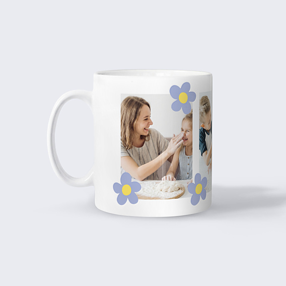Mug famille Flowers party