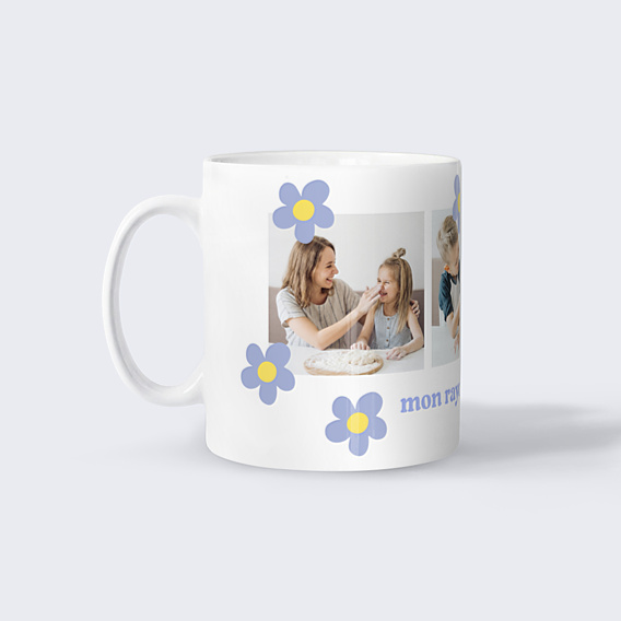 Mug famille Flowers party