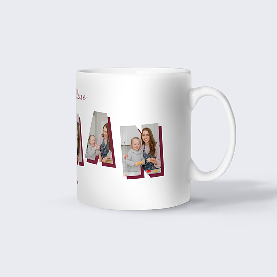 Mug famille Lettres maman