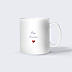 Mug famille Typo simple papi