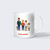 Mug famille Portrait en figurine