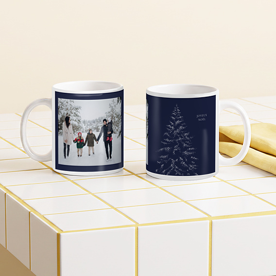 Mug famille Sous la neige