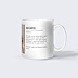 Mug famille Définition mamie