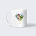 Mug famille Merci nounou colorée