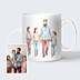 Mug famille Portrait aquarelle aligné