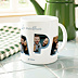 Mug famille Lettres papa