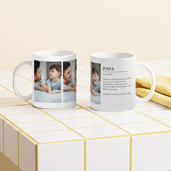 Mug famille Définition papa