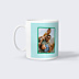 Mug famille Typo colorée Papa