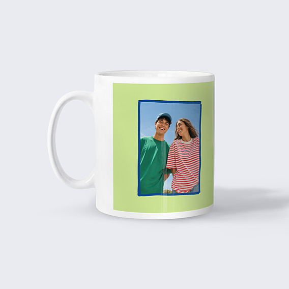 Mug famille Typo colorée Frère