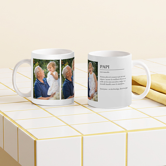 Mug famille Définition papi