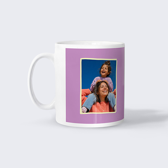 Mug famille Typo colorée Tata