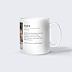 Mug famille Définition papa