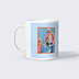 Mug famille Typo colorée Papy