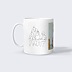 Mug famille Définition maîtresse line art