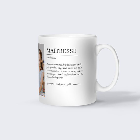 Mug famille Définition maîtresse