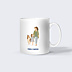 Mug famille Portrait aligné minimaliste