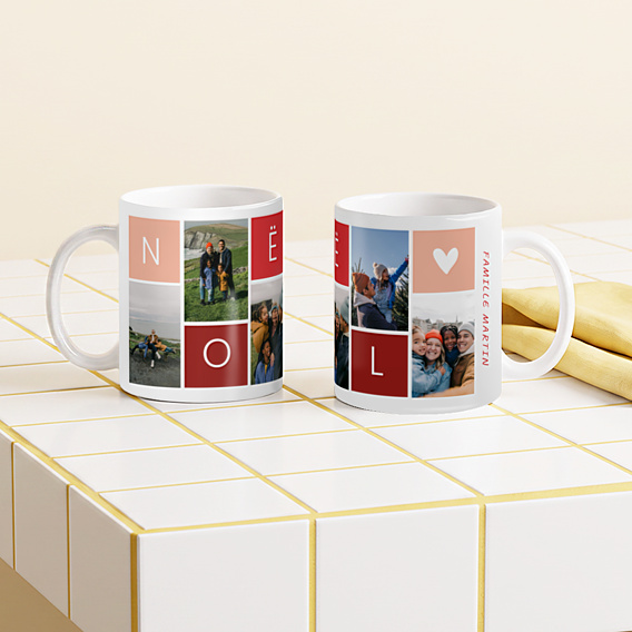 Mug famille Marelle noël