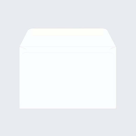 Enveloppes Rectangle autocollante