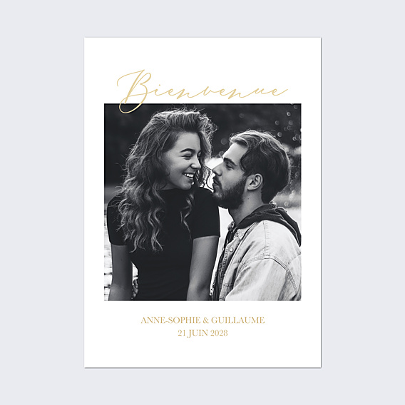 Panneau Mariage Joli oui
