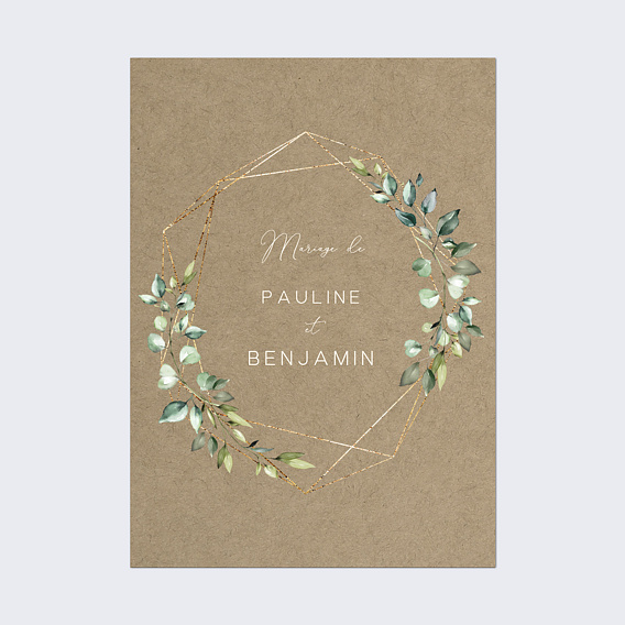 Panneau Mariage Modern love