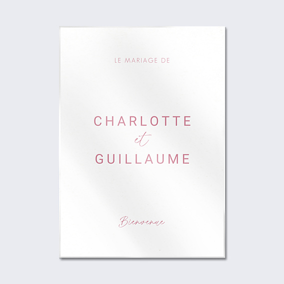 Panneau Mariage Maison Lemoine X Popcarte - Ivory