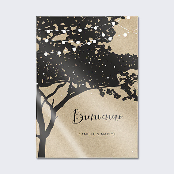 Panneau Mariage Arbre