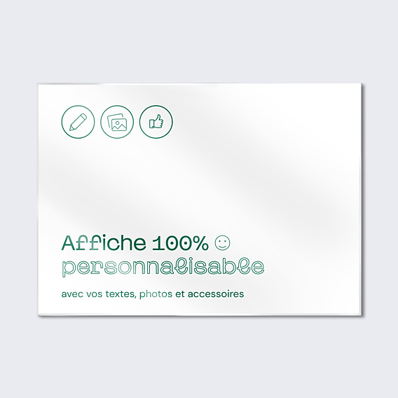 Panneau Mariage 100% personnalisable Paysage