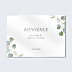 Panneau Mariage Couronne Eucalyptus