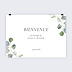 Panneau mariage Couronne Eucalyptus