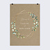 Panneau mariage Modern love Recto