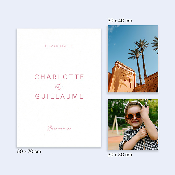 Panneau Mariage Maison Lemoine X Popcarte - Ivory
